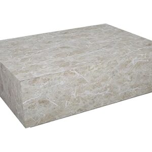 Modern Furniture Omani Engineered Wood Coffee Table 39x29x14 inches Coffee Table - Modern Rectangular Center Table - Image 3